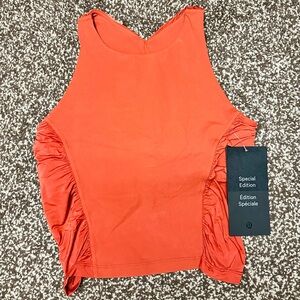 NWT Lululemon Align high neck tank Ruched sz 8